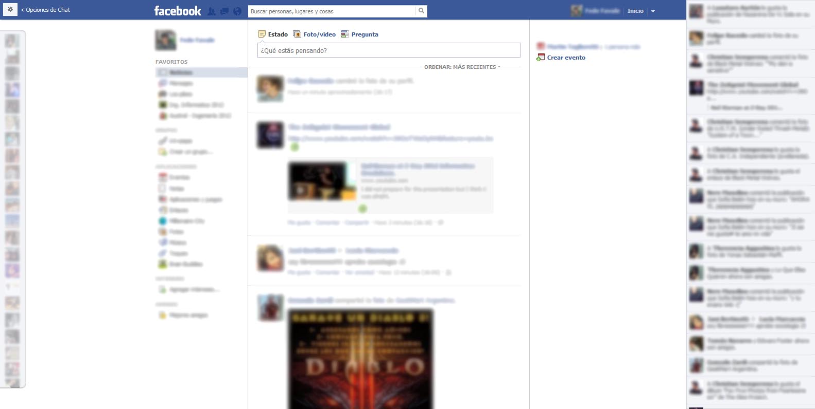Facebook as my own