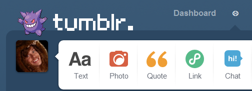 Gengar ANIMATED Tumblr Logo {Requested}