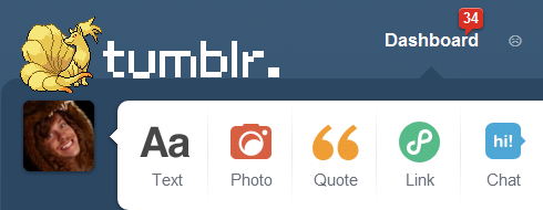 Ninetails ANIMATED Tumblr Logo {Requested}