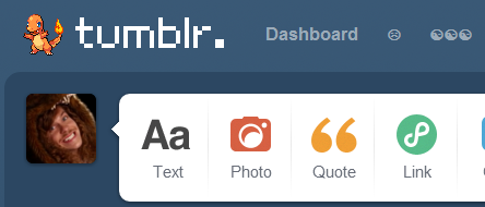 Charmander ANIMATED Tumblr Logo {Requested}