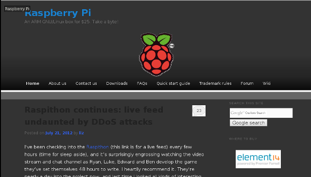 Raspberry Pi Non-Gougy (dark)