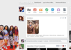 Tumblr dashboard: Little Mix