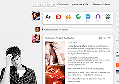 Tumblr dashboard: Andrew Garfield #3