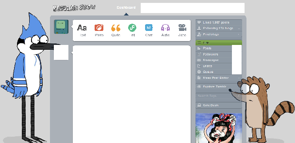 Nice Regular Show Theme (Tumblr)