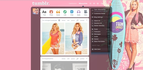 Demi Lovato Dashboard Theme (1300x700)