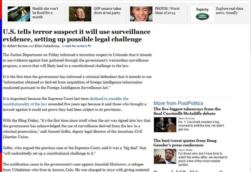 autohide the menu & sidebar [The Washington Post]