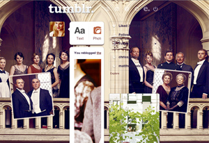 Banister; Downton Abbey