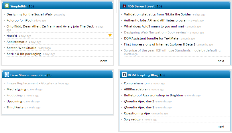 Netvibes (Ginger) - Calibri, Segoe UI fonts
