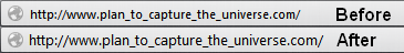 Address bar - font size Fx 14+