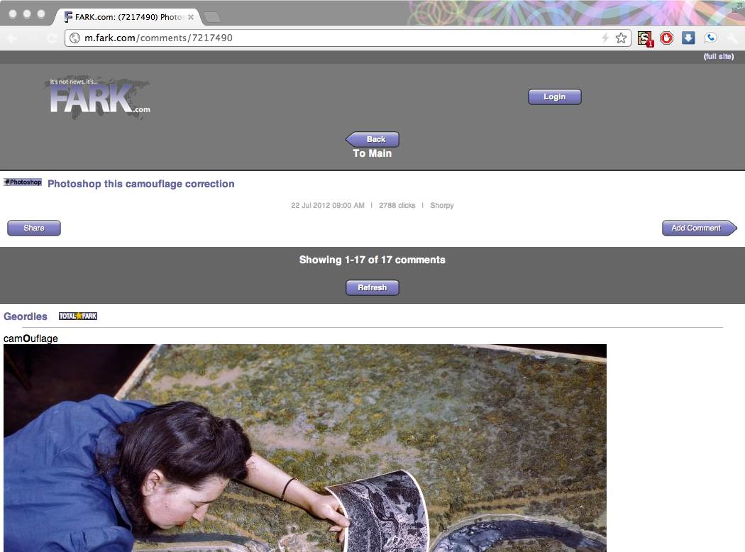 Mobile Fark Big Images