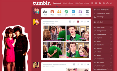 Eclare Tumblr Dashboard Theme - Degrassi
