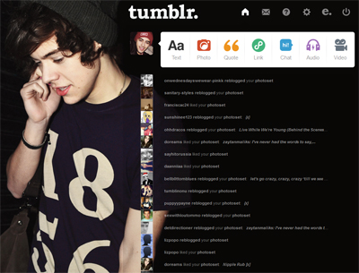 Harry Styles Dashboard Theme {4}