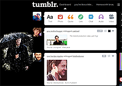 Tumblr dashboard: Alfred
