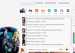 Tumblr dashboard: Isaac/Erica - Teen Wolf