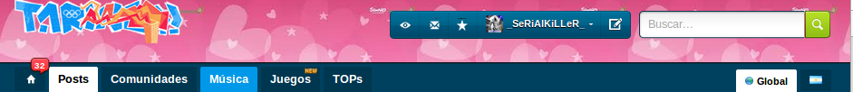 taringa header corazones