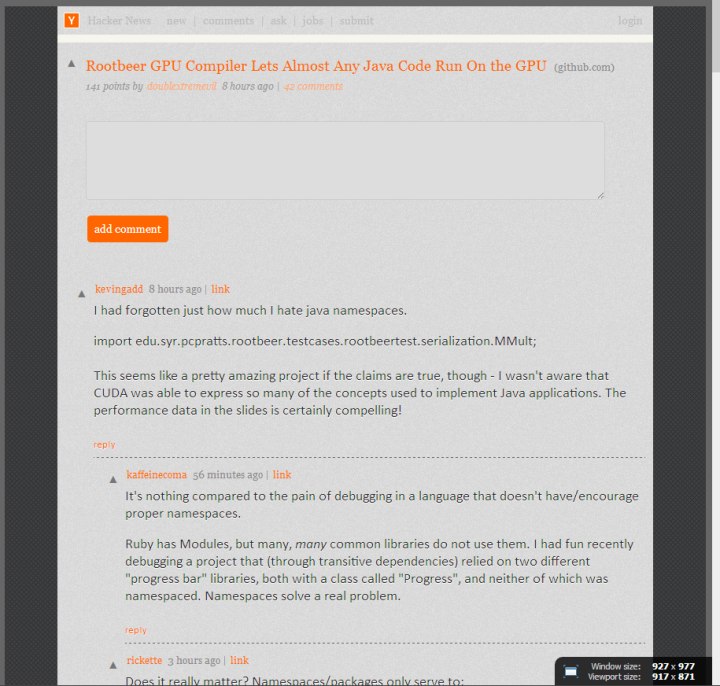 Hacker News w/ GSU▲▼
