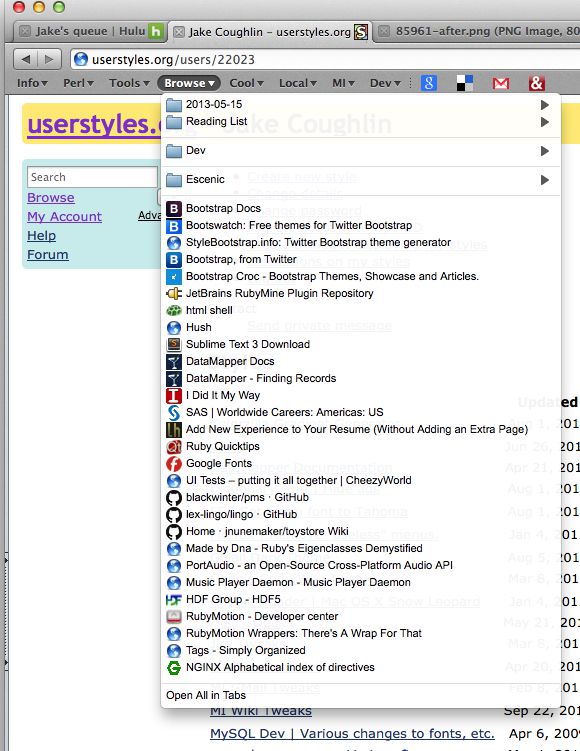 FF | Set menu font to Tahoma
