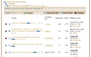 Pooh for Fans forum: improve readability