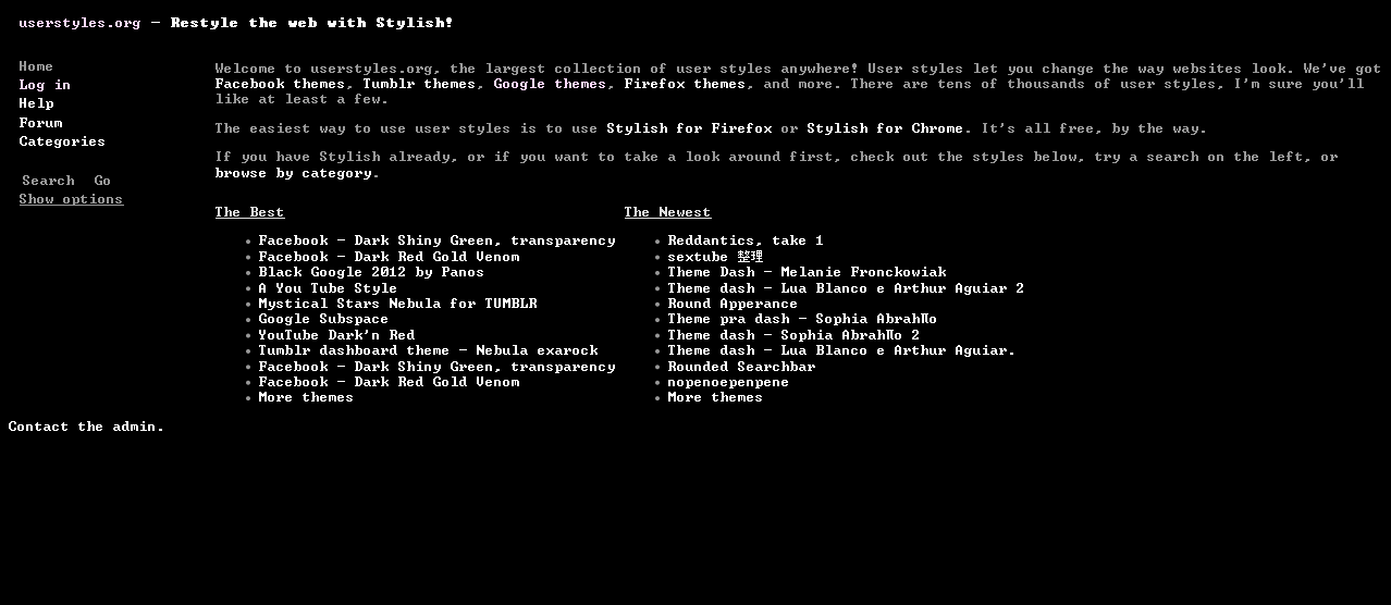 Global: Black on White - CRT Terminal/TTY Text