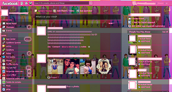Facebook - One Direction Pink and Black