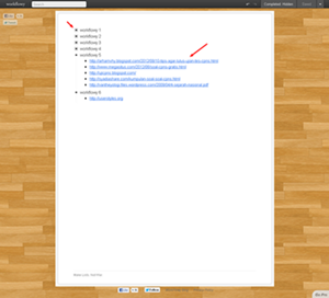 workflowy with lumber wallpaper