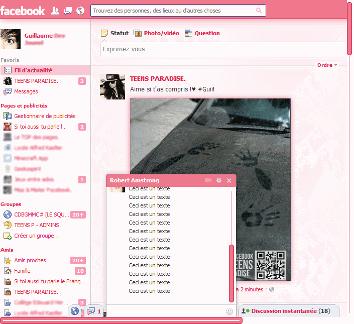 TEENS PARADISE - Facebook Rose