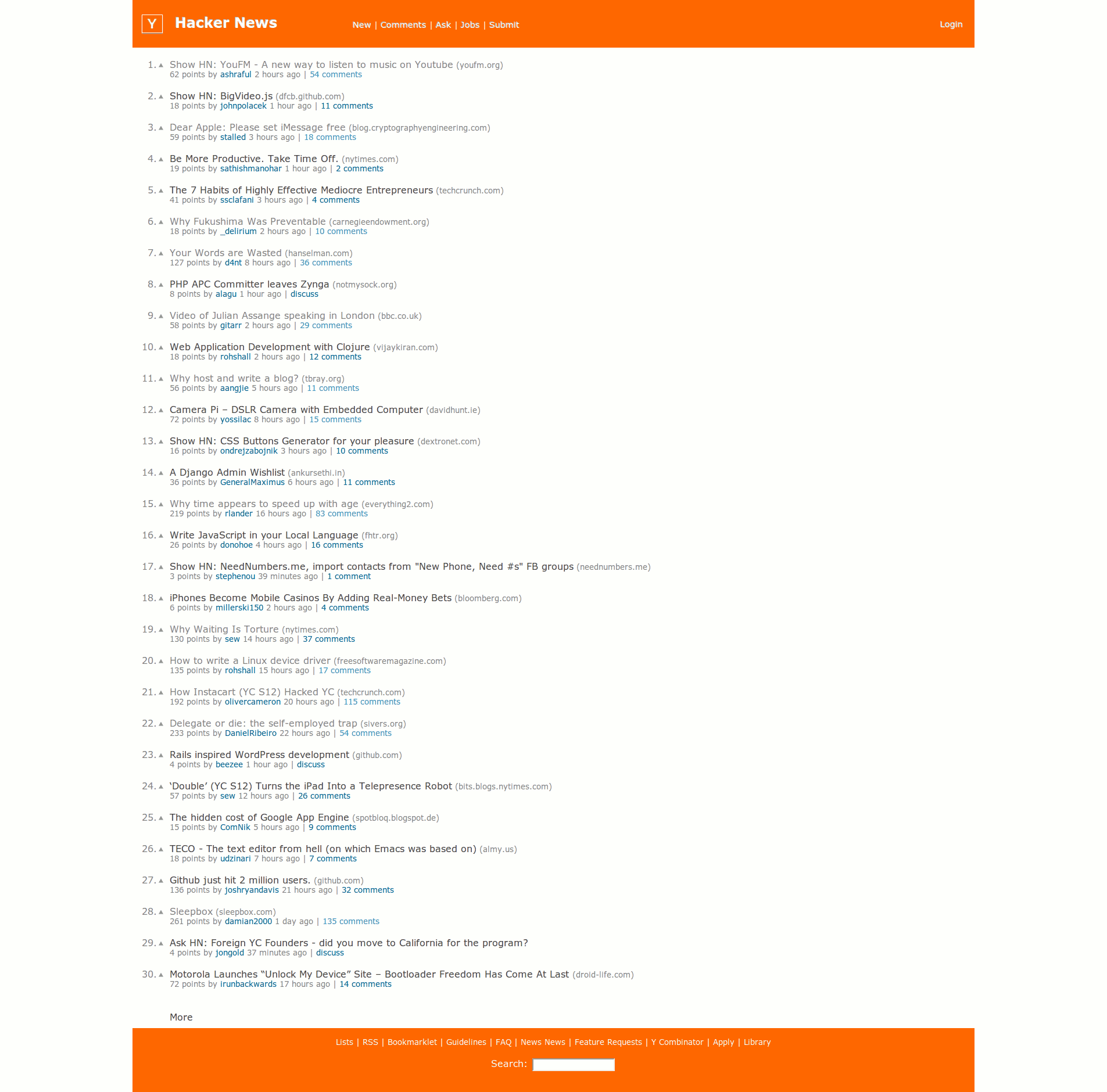 Better Hacker News Design