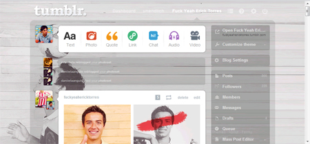 cubo torres tumblr theme nr. 4
