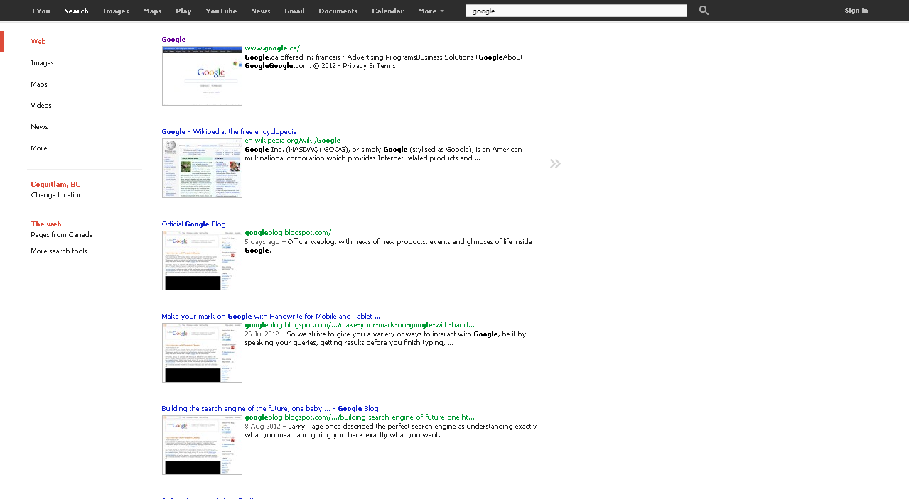 Google - RCompact (BUGGED ON FIREFOX)
