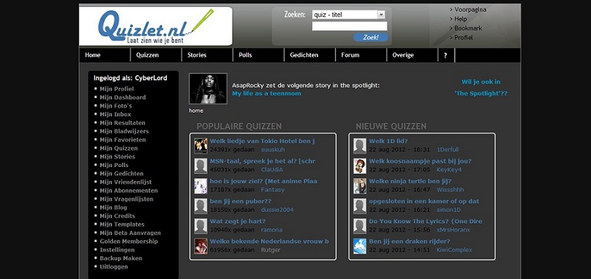Black and Gray Quizlet.nl