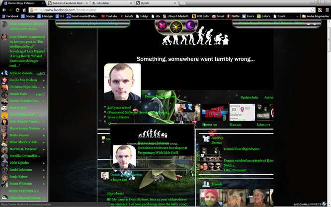 Booster's Facebook Abstract Green v1.0