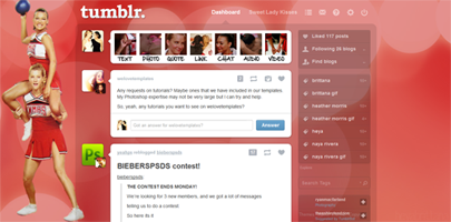 Brittana Dashboard Theme 1