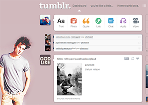 Tumblr dashboard: Matt Bomer #3