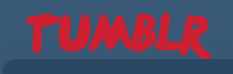 One Direction style Tumblr logo (red)
