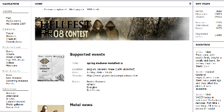 MetalStorm.ee - White Style Background (Calibri)
