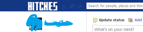 bitches; facebook logo