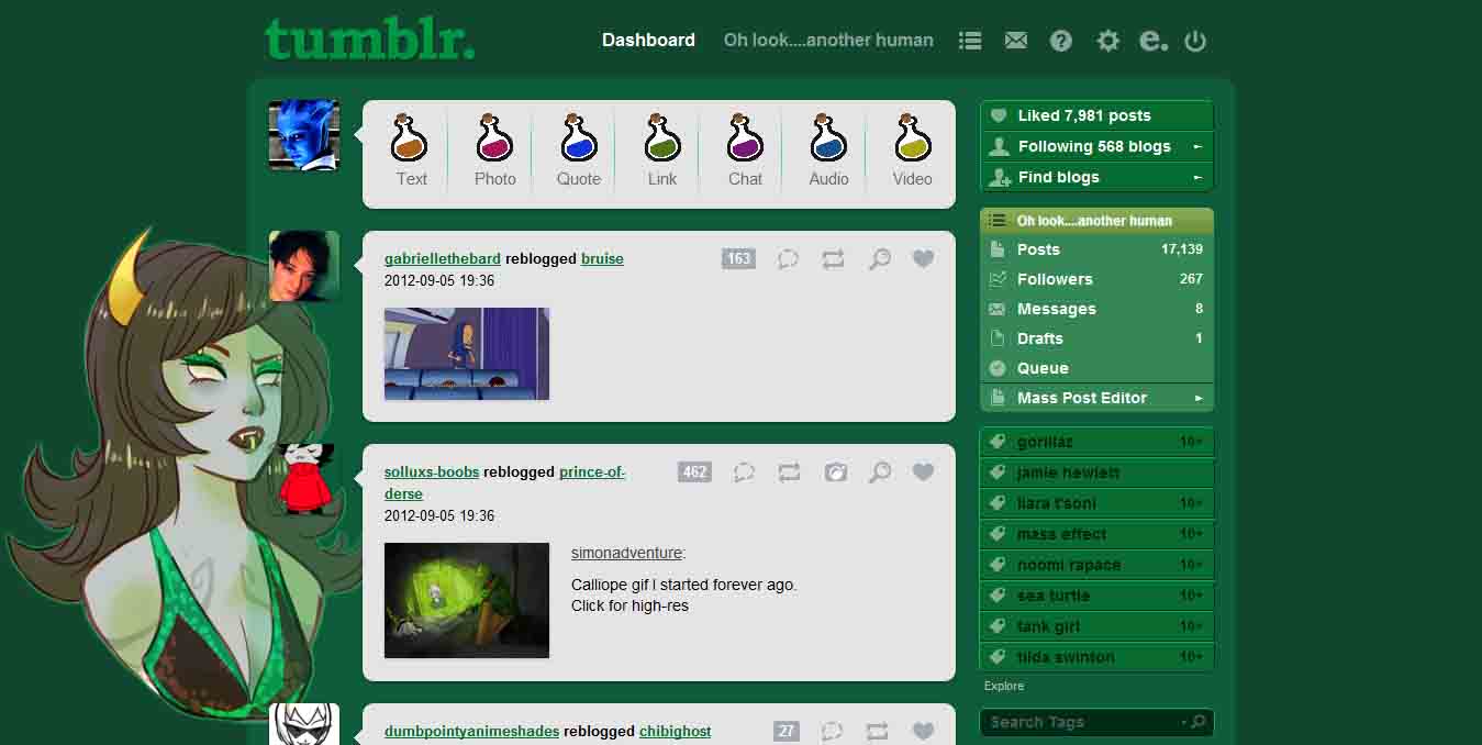 Porrim Tumblr Theme 4