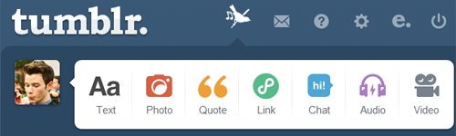 warbler logo - tumblr dashboard icon