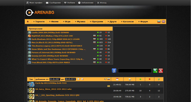 ArenaBG.com - NO ADS! / БЕЗ РЕКЛАМИ!