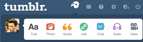 phantom of the opera mask - tumblr dashboard icon