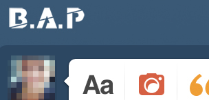 B.A.P logo
