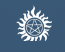 Dashboard Button - Supernatural Pentagram