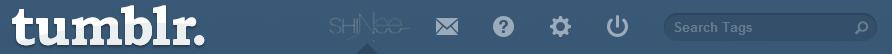SHINee Tumblr home button