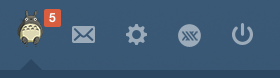 Tumblr Home Button - Totoro