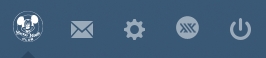 Mickey Mouse Club logo outline home icon - tumblr
