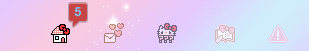 cute pixel tumblrbar