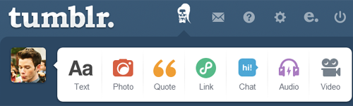 lady gaga skeleton head - tumblr dashboard icon