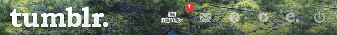 The Libertines Tumblr dasboard button