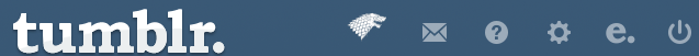Tumblr - Game of Thrones Stark Sigil home button
