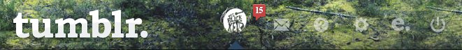 The Black keys Tumblr dasboard button